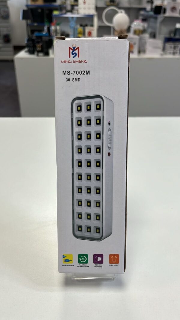LUZ DE EMERGENCIA 30 LED MS-7002M