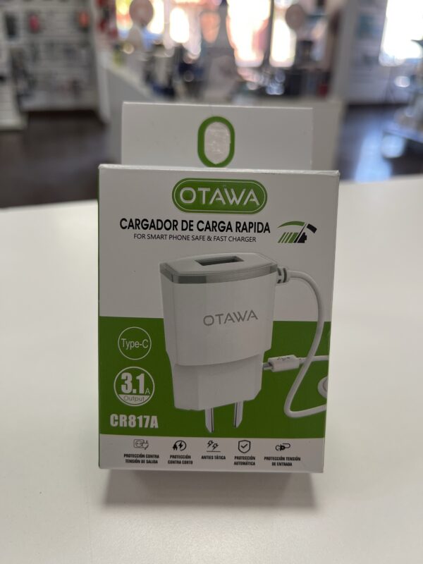 CARGADOR 220 MICRO USB Y TIPO C 3,1
