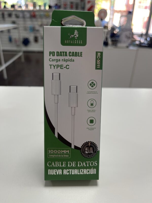 CABLES DE DATOS TIPO C (carga r?pida)
