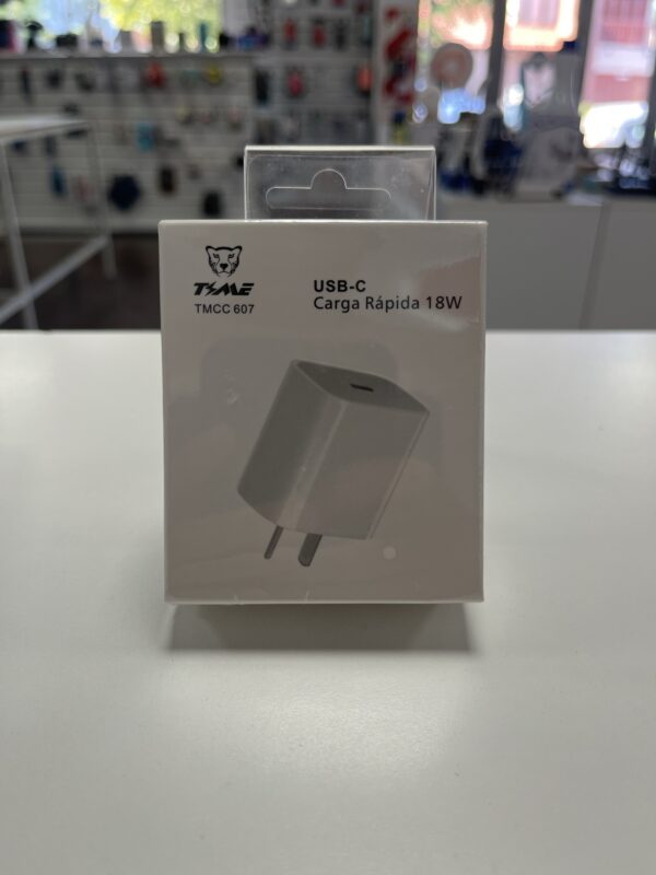 ADAPTADOR 18W USB TIPO C TMCC 607 TIME