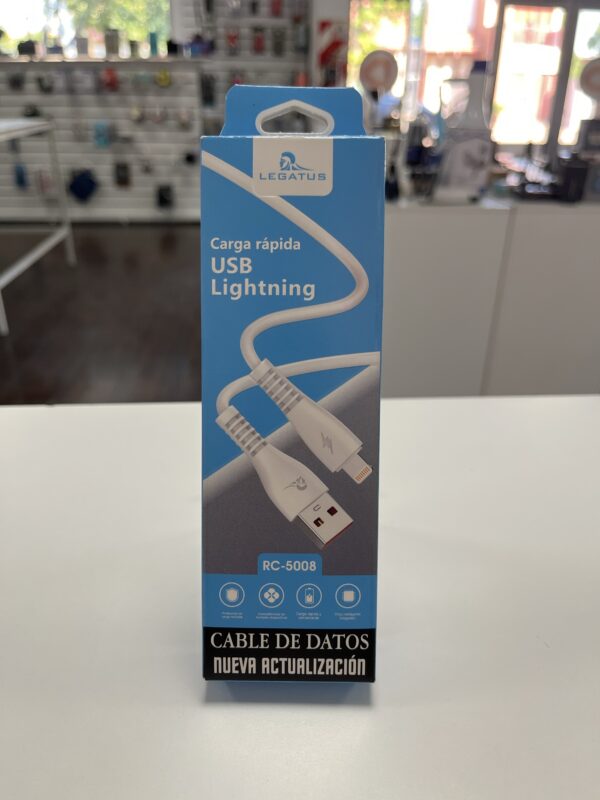 CABLE DE DATOS IPHONE 5A LEGATUS RC-5008