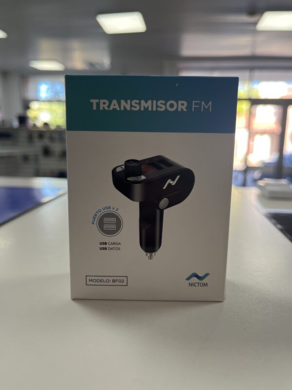 TRASMISOR BLUETOOTH FM BF02