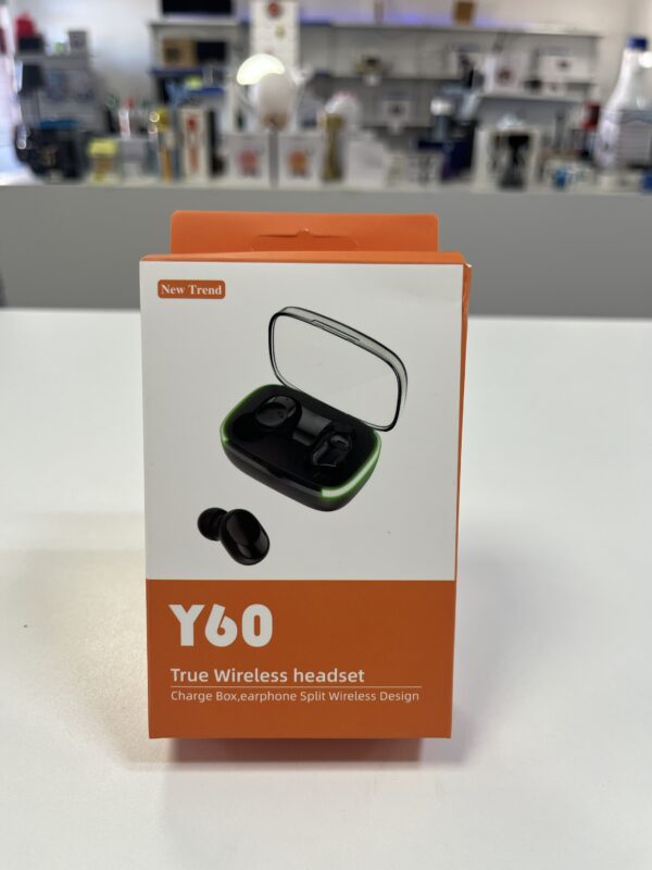 AURICULARES IN EAR BLUETOOTH Y60 NEGRO